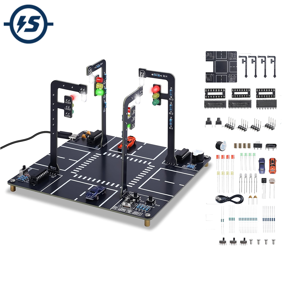 Traffic Light Simulator Kit wi - Diy Electronics Projects For Adults recension och pris