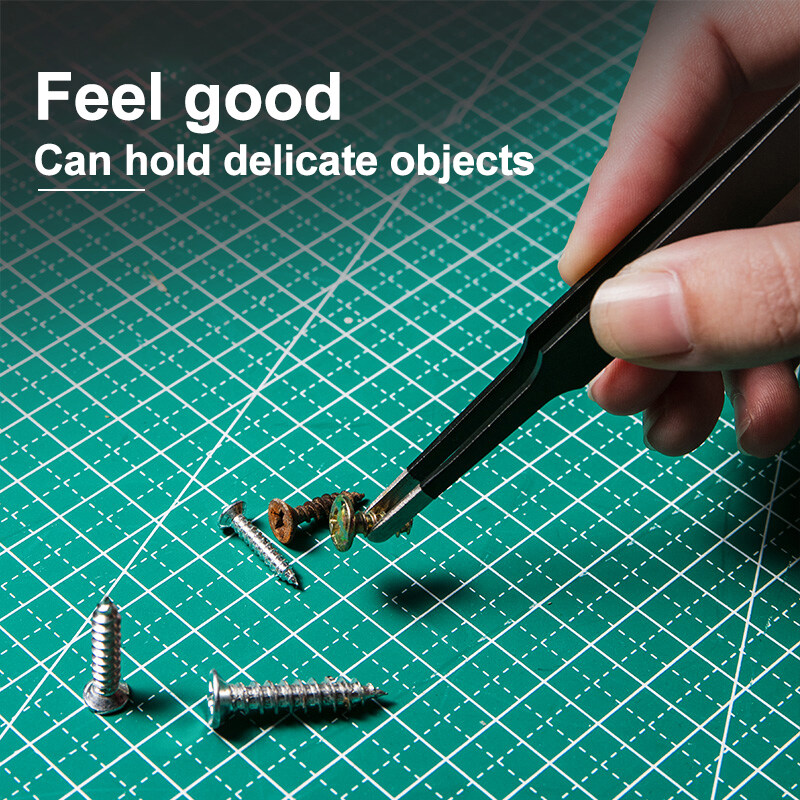 Deli 3PCS Tweezers Set Upgrade - Diy Electronics Soldering Kit recension och pris