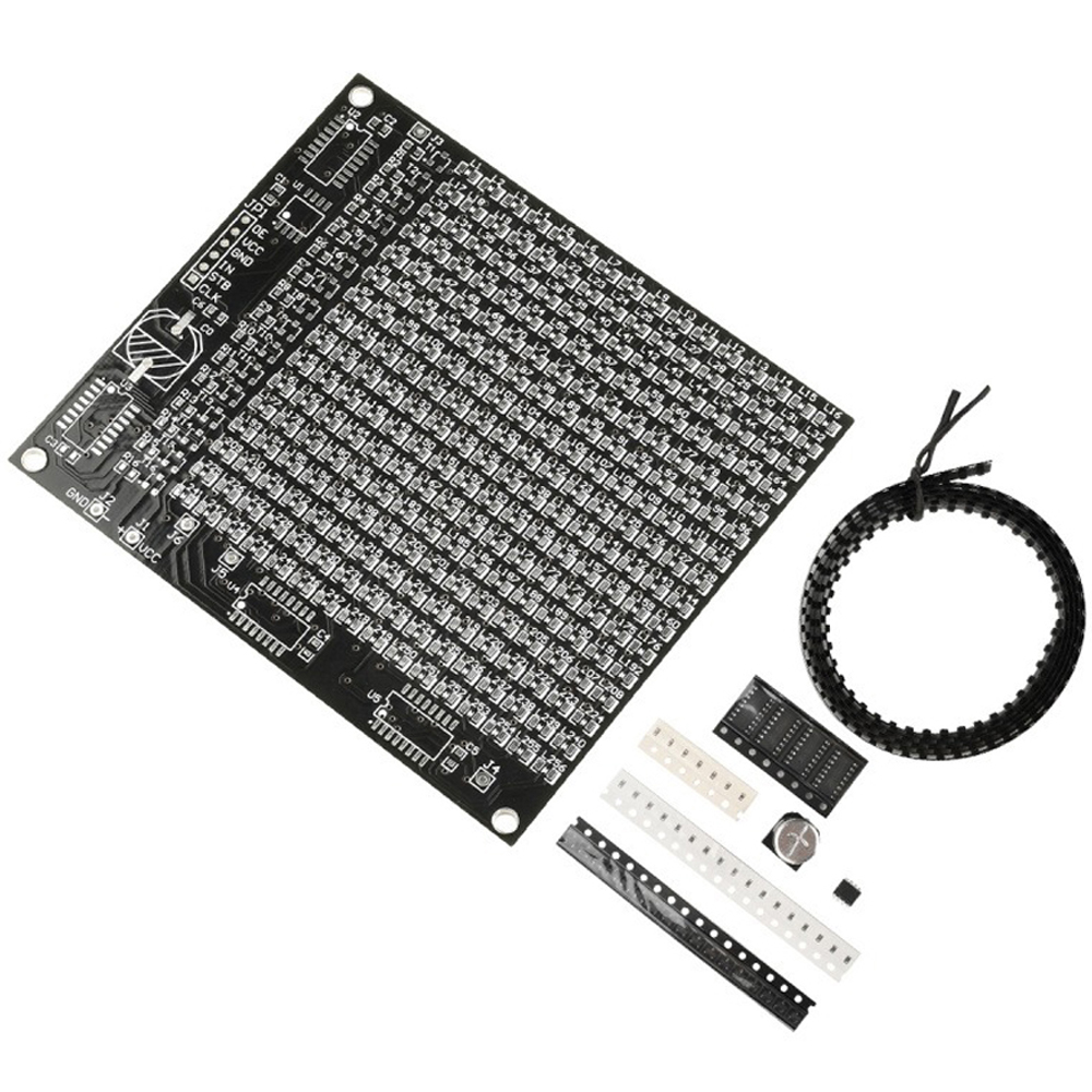 64/256 LED SMD Dot Matrix Adve - Diy Electronics Soldering Kit recension och pris